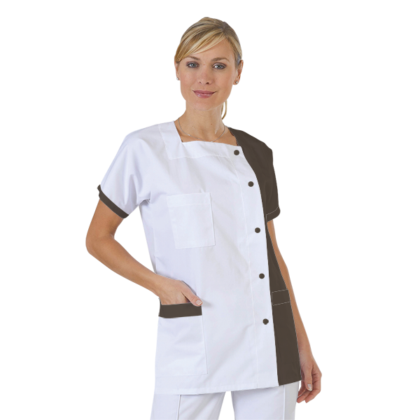 blouse-medicale-col-carre-a-personnaliser acheté - par Sylvie - le 08-01-2020