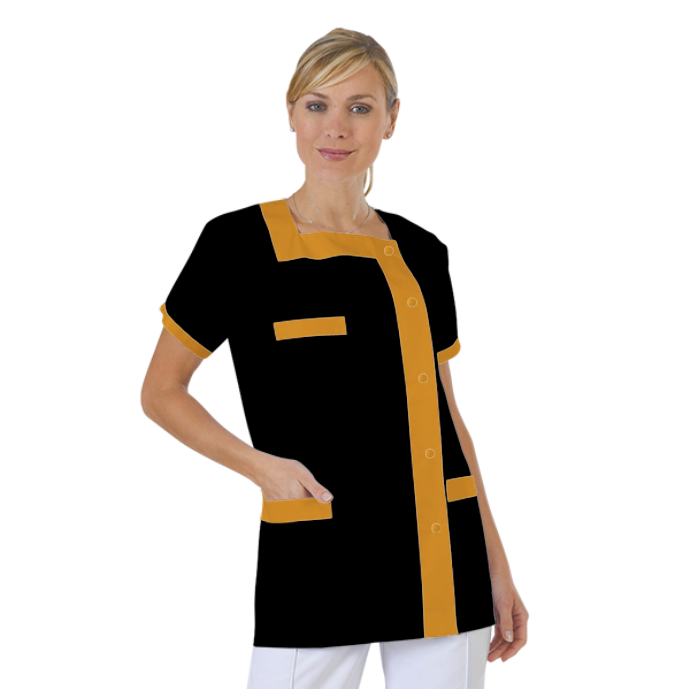 blouse-medicale-col-carre-a-personnaliser acheté - par Magali - le 19-03-2019