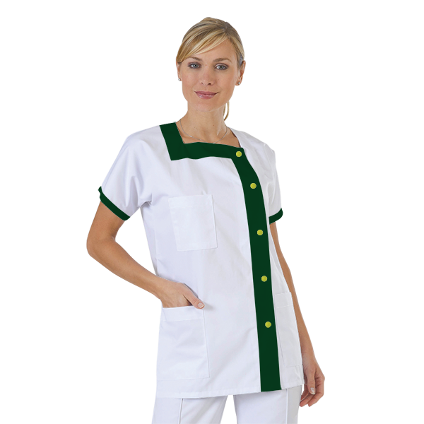 blouse-medicale-col-carre-a-personnaliser acheté - par Isabelle - le 09-06-2018