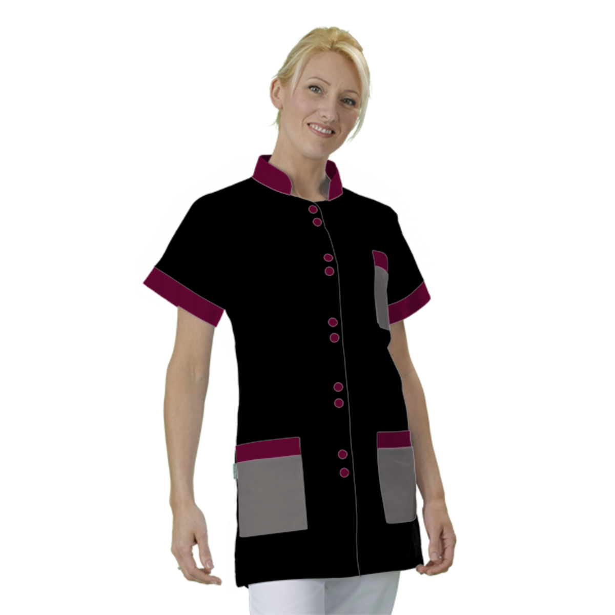 tunique-de-travail-col-mao-a-personnaliser acheté - par Katia - le 01-09-2026
