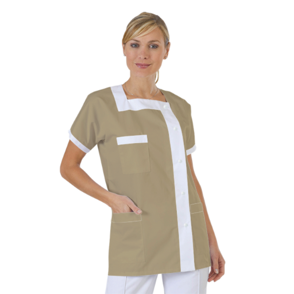 blouse-medicale-col-carre-a-personnaliser acheté - par Sandrine - le 09-07-2018