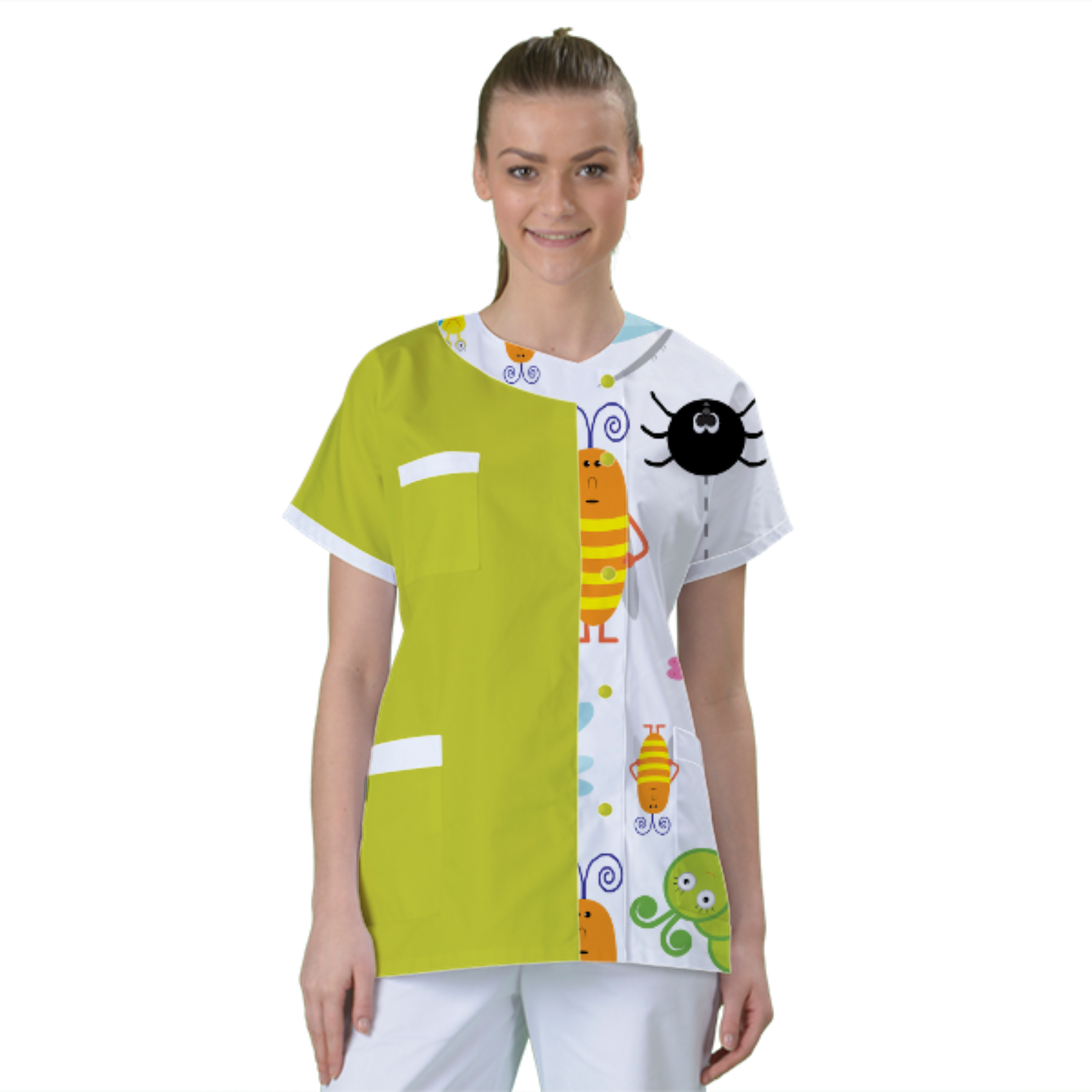 blouse-de-travail-personnalisee-tunique-medicale acheté - par Léa - le 11-12-2025