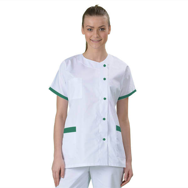 blouse-medicale-col-carre-a-personnaliser acheté - par Claudie - le 10-05-2018