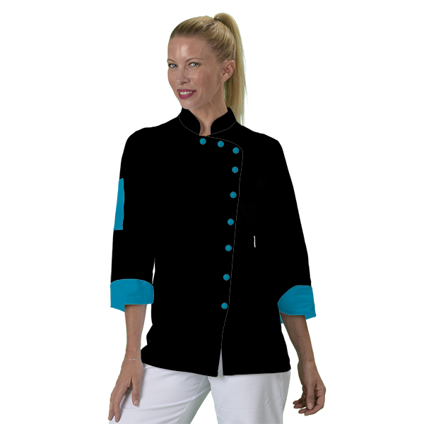 Veste de cuisine femme a personnaliser