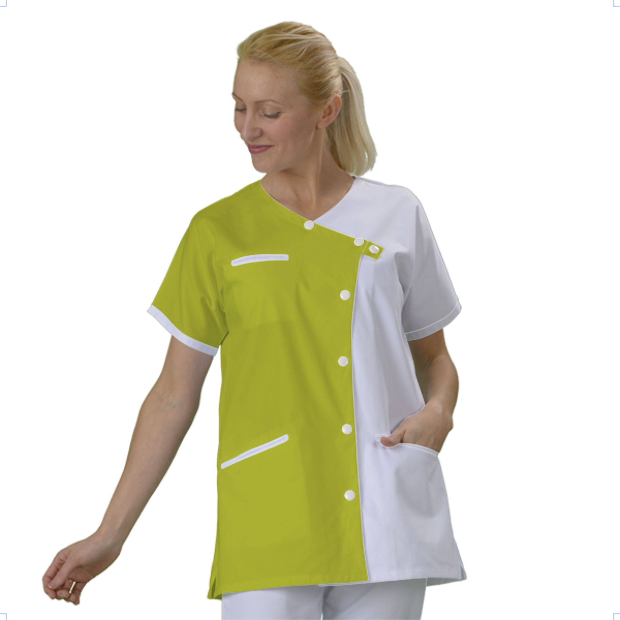 blouse-medicale-courte-personnalisable acheté - par ulysse - le 18-02-2024
