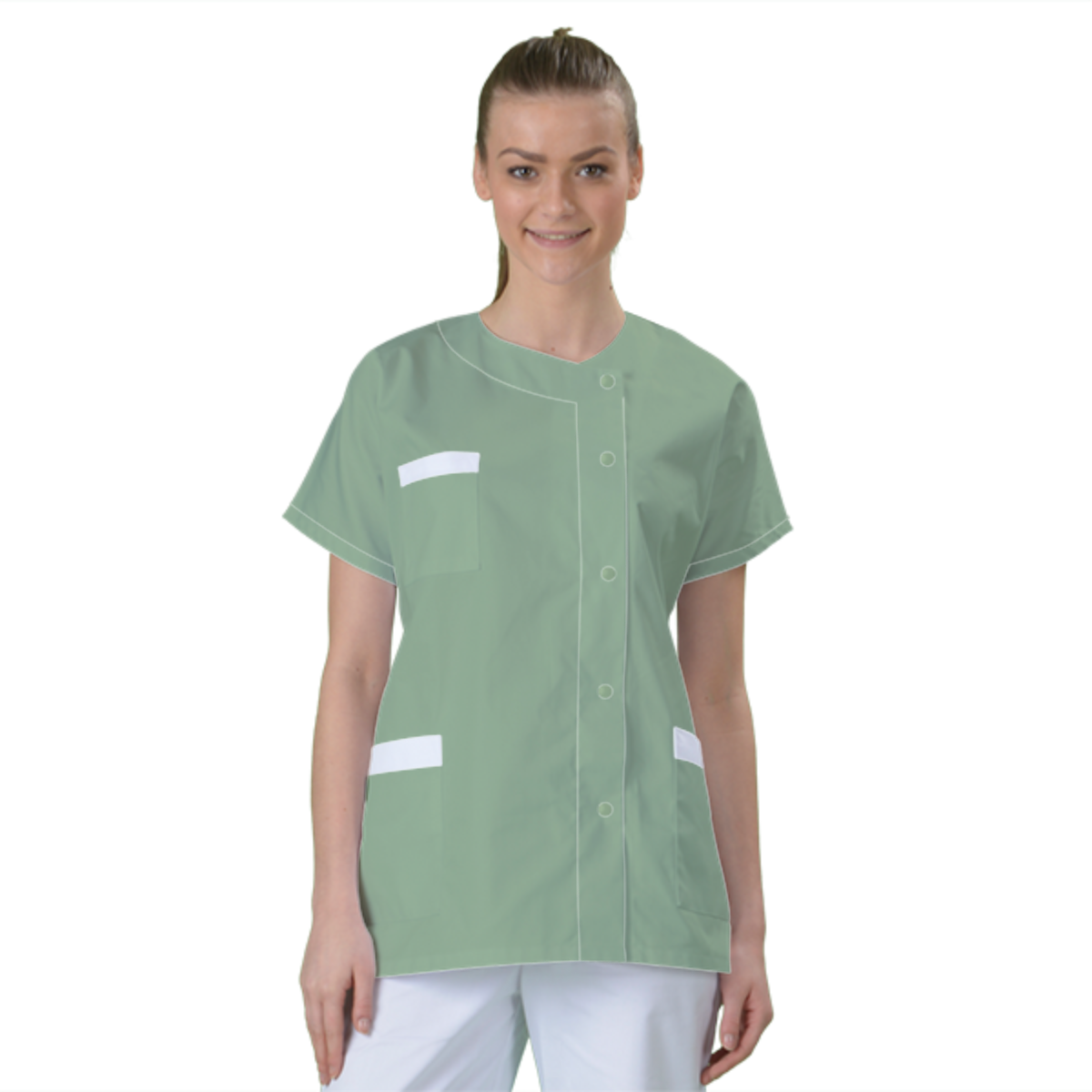 blouse-de-travail-personnalisee-tunique-medicale acheté - par Sylvie - le 22-03-2024
