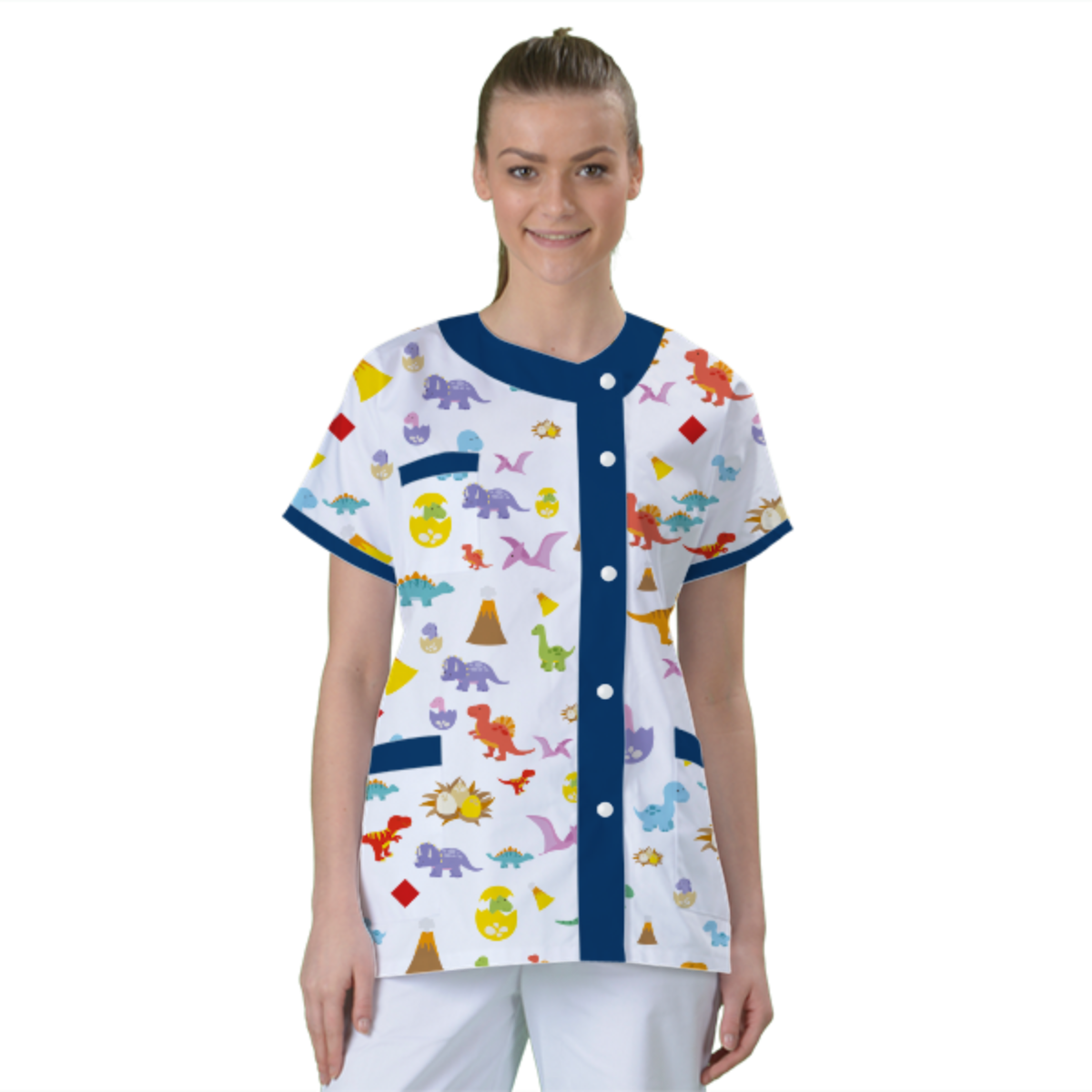 blouse-de-travail-personnalisee-tunique-medicale acheté - par Cayol - le 26-02-2021