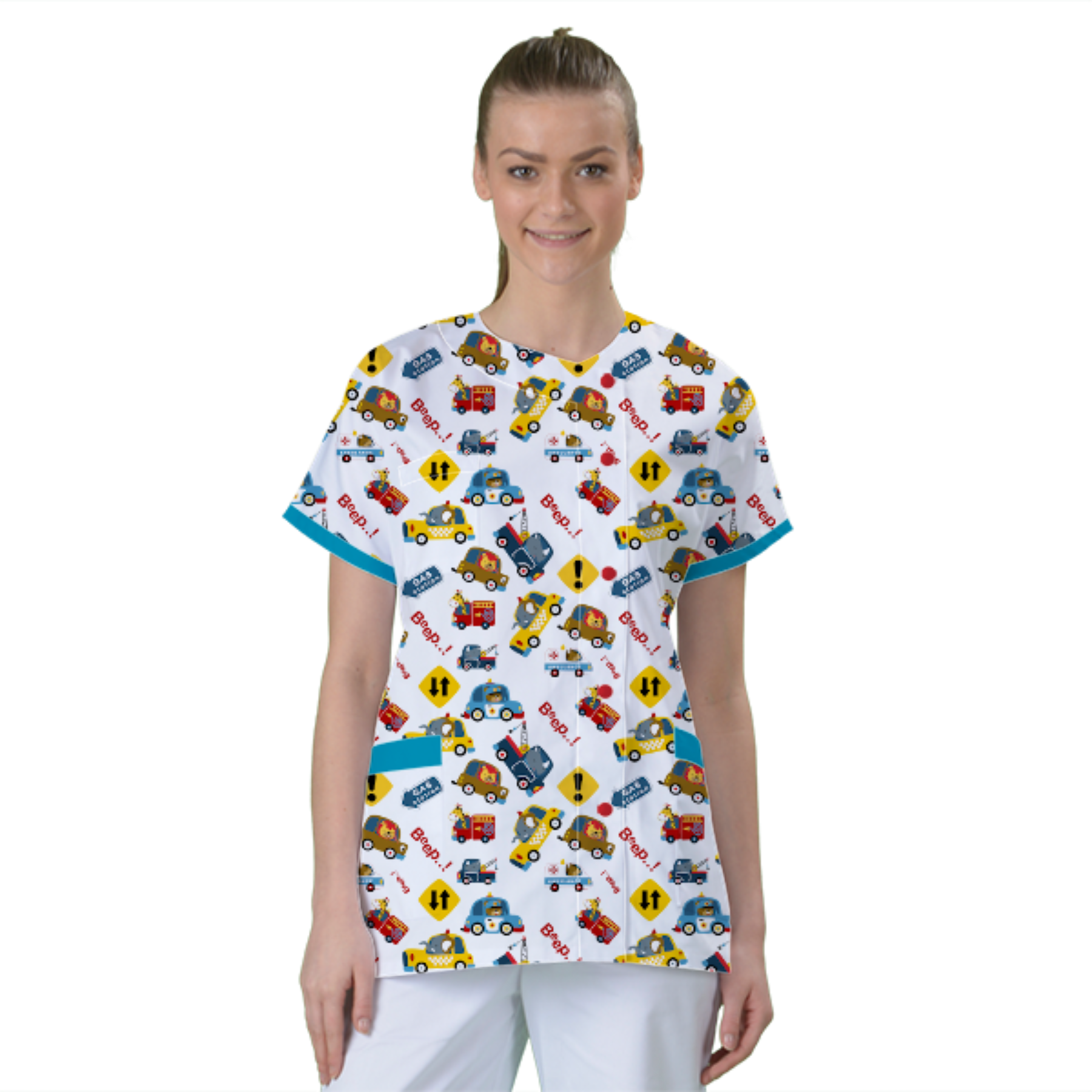 blouse-de-travail-personnalisee-tunique-medicale acheté - par Céline - le 06-03-2020