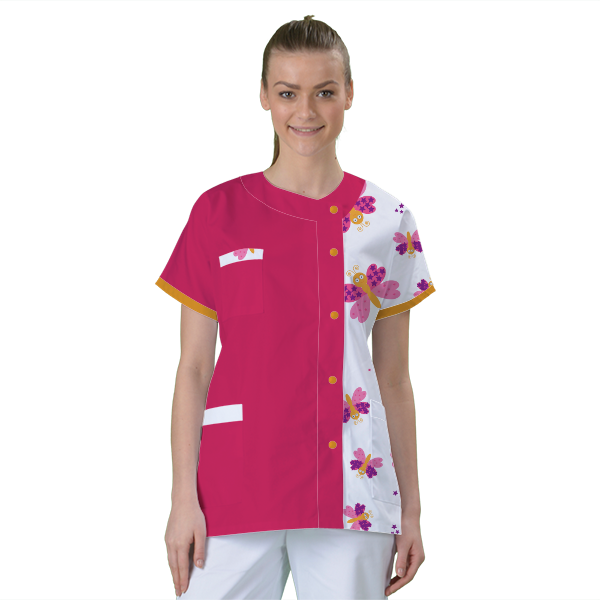 blouse-de-travail-personnalisee-tunique-medicale acheté - par Françoise - le 18-07-2025