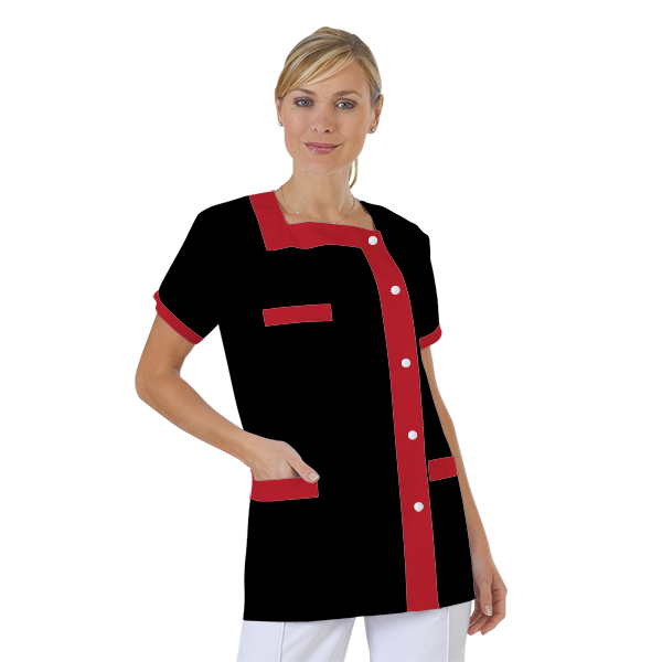 blouse-medicale-col-carre-a-personnaliser acheté - par Eva - le 20-11-2018