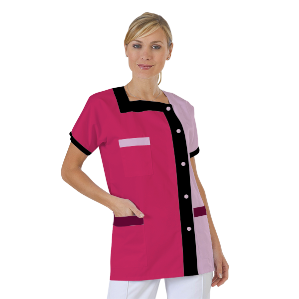 blouse-medicale-col-carre-a-personnaliser acheté - par Nathalie - le 30-09-2019