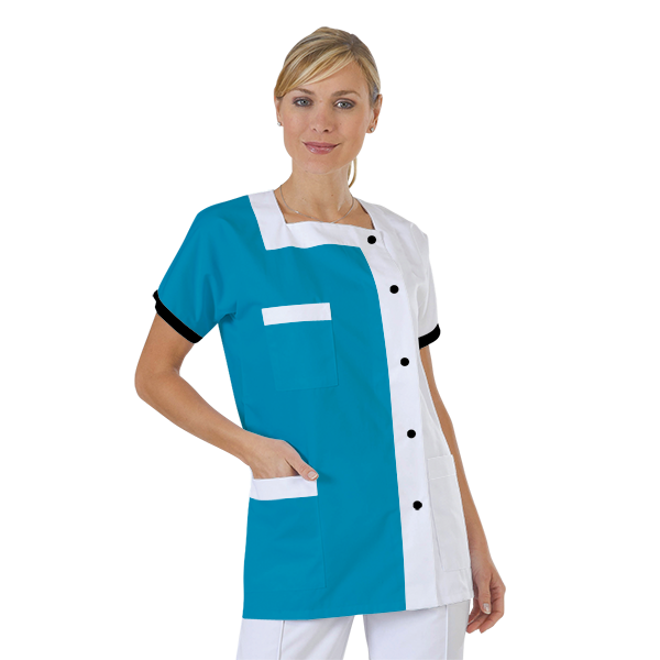 blouse-medicale-col-carre-a-personnaliser acheté - par Aurore - le 01-02-2019