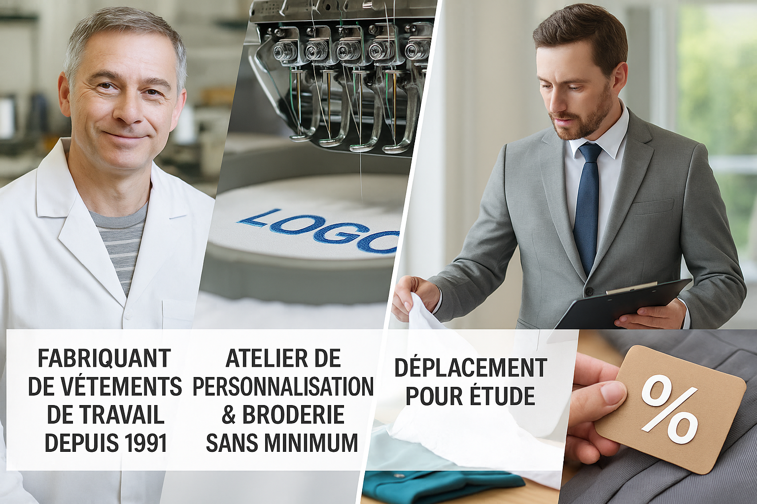 Nos service vêtement de travail