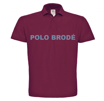 Polo brodé