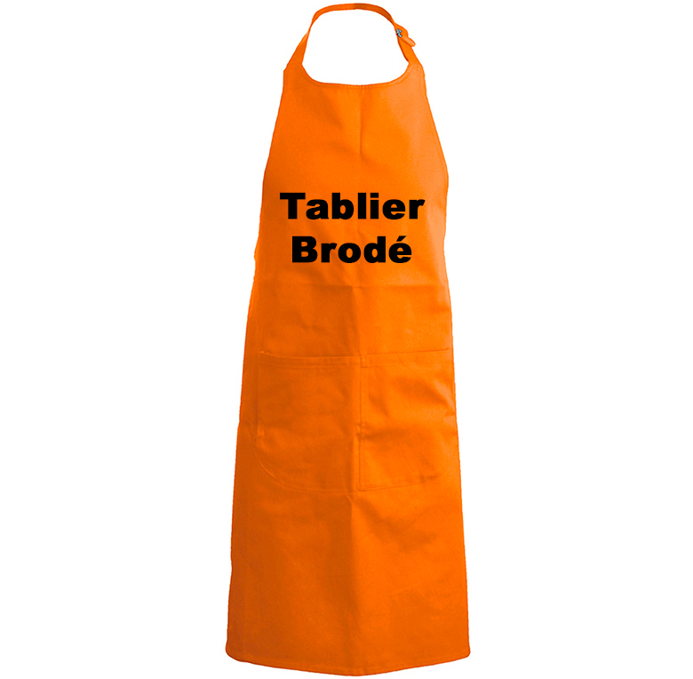 Tablier brodé